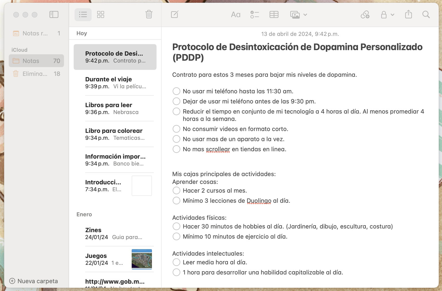 Protocolo de Desintoxicación de Dopamina Personal (PDDP) - image 1 - student project