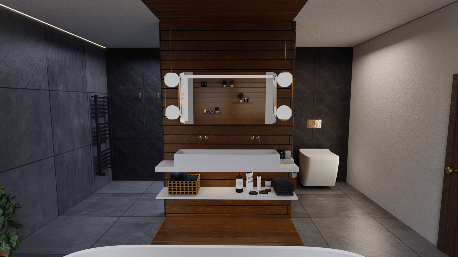 Modern Bathroom - image 2 - student project