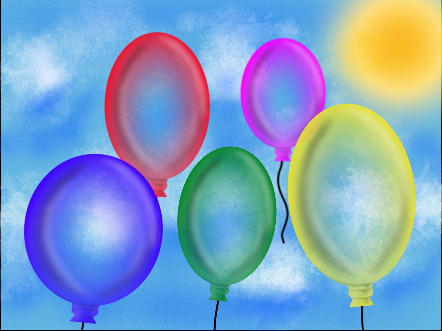 balloons - image 1 - student project