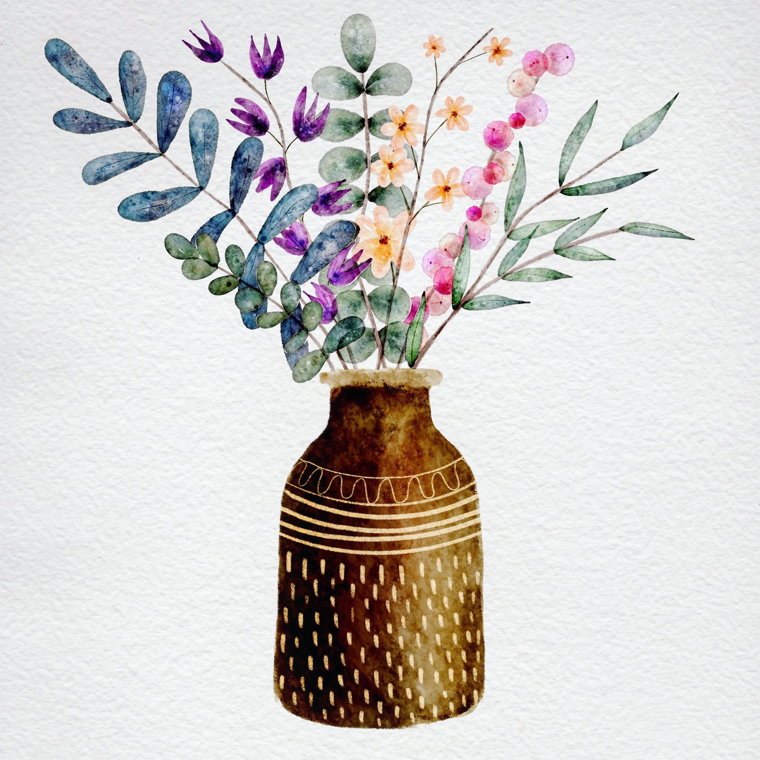 Putting my new skills to a flower pot - image 1 - student project