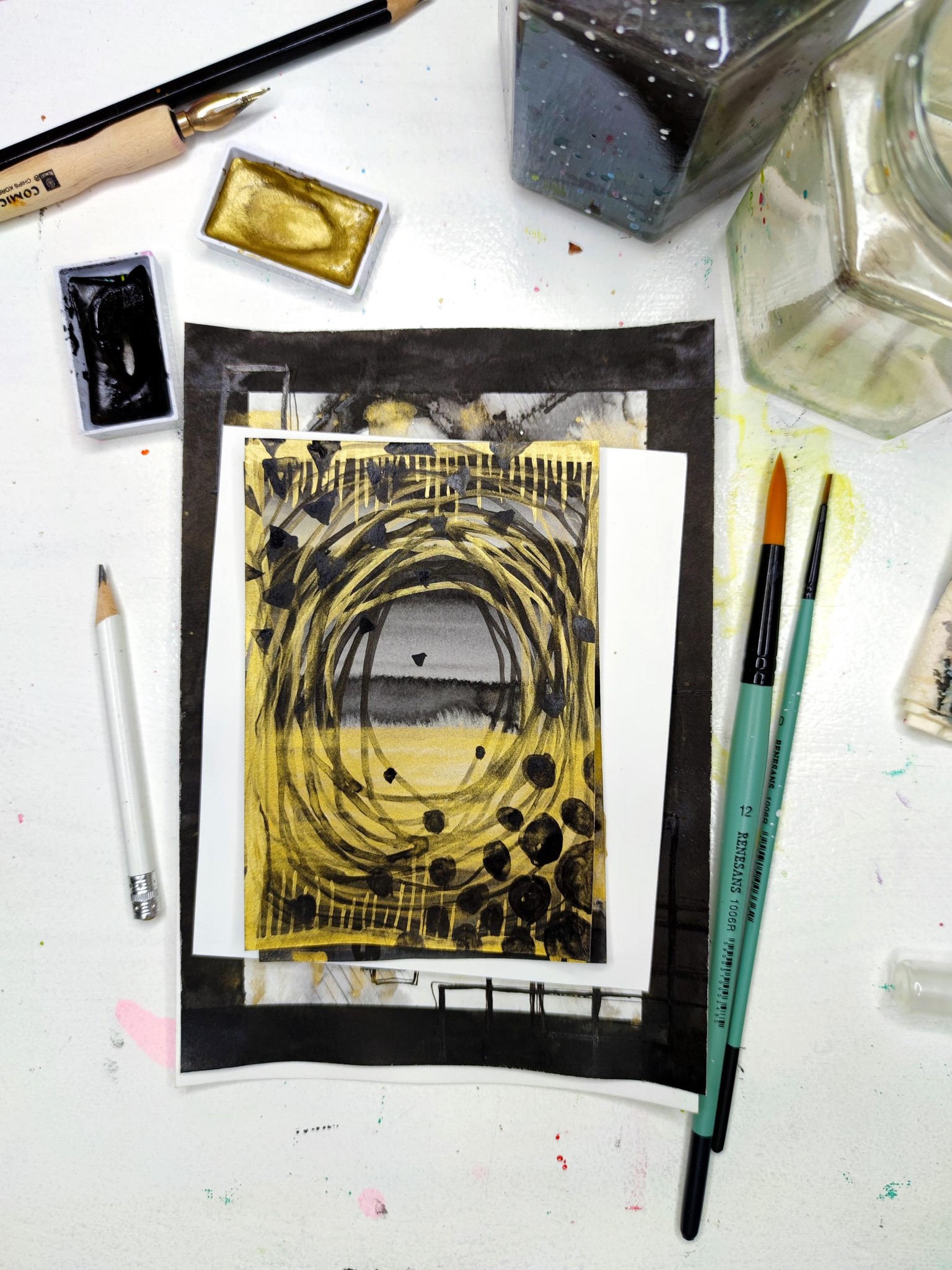 Graphite and Gold - image 5 - student project