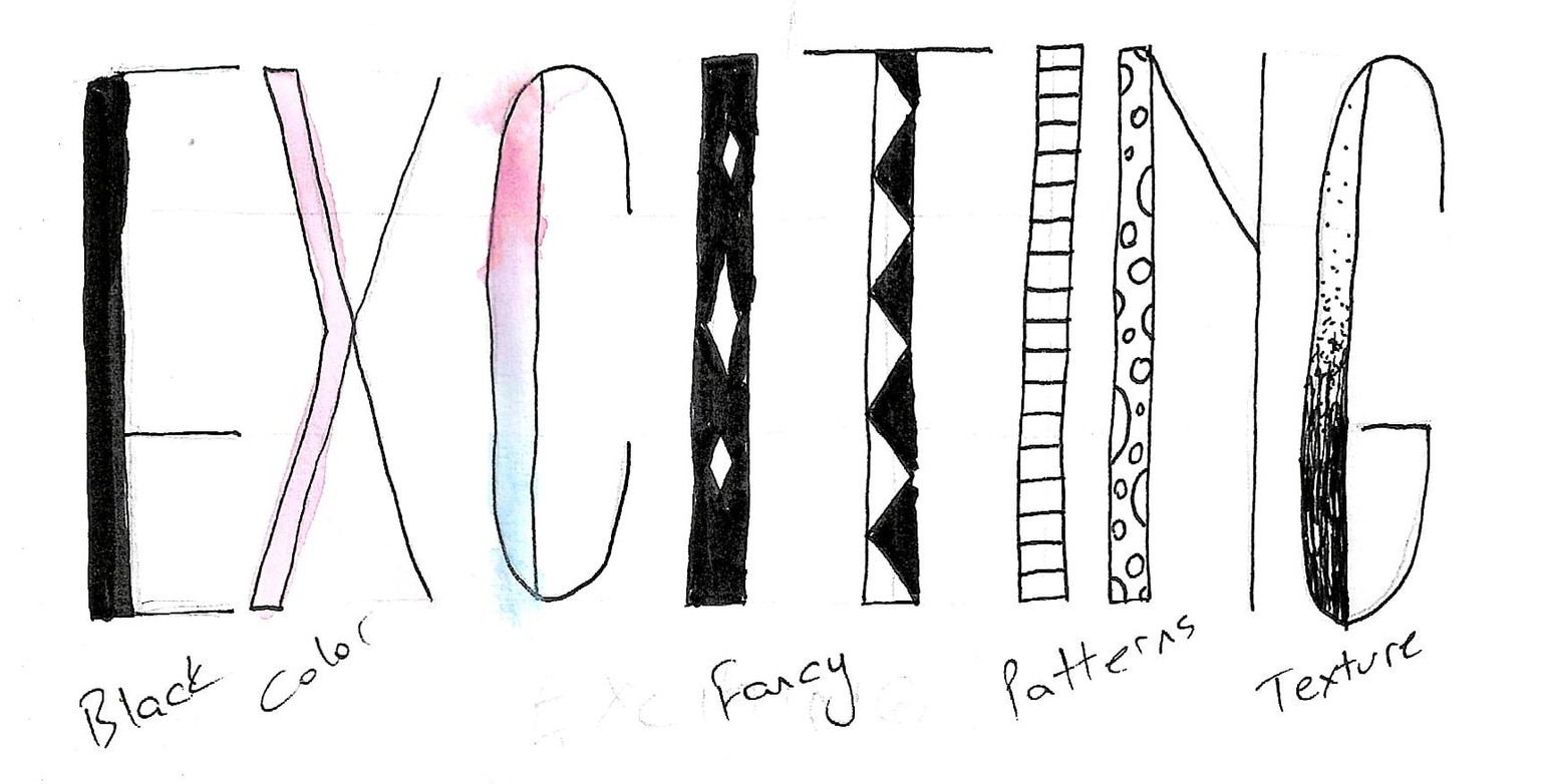 Everyone Can Draw Letters Like Me =) - image 3 - student project