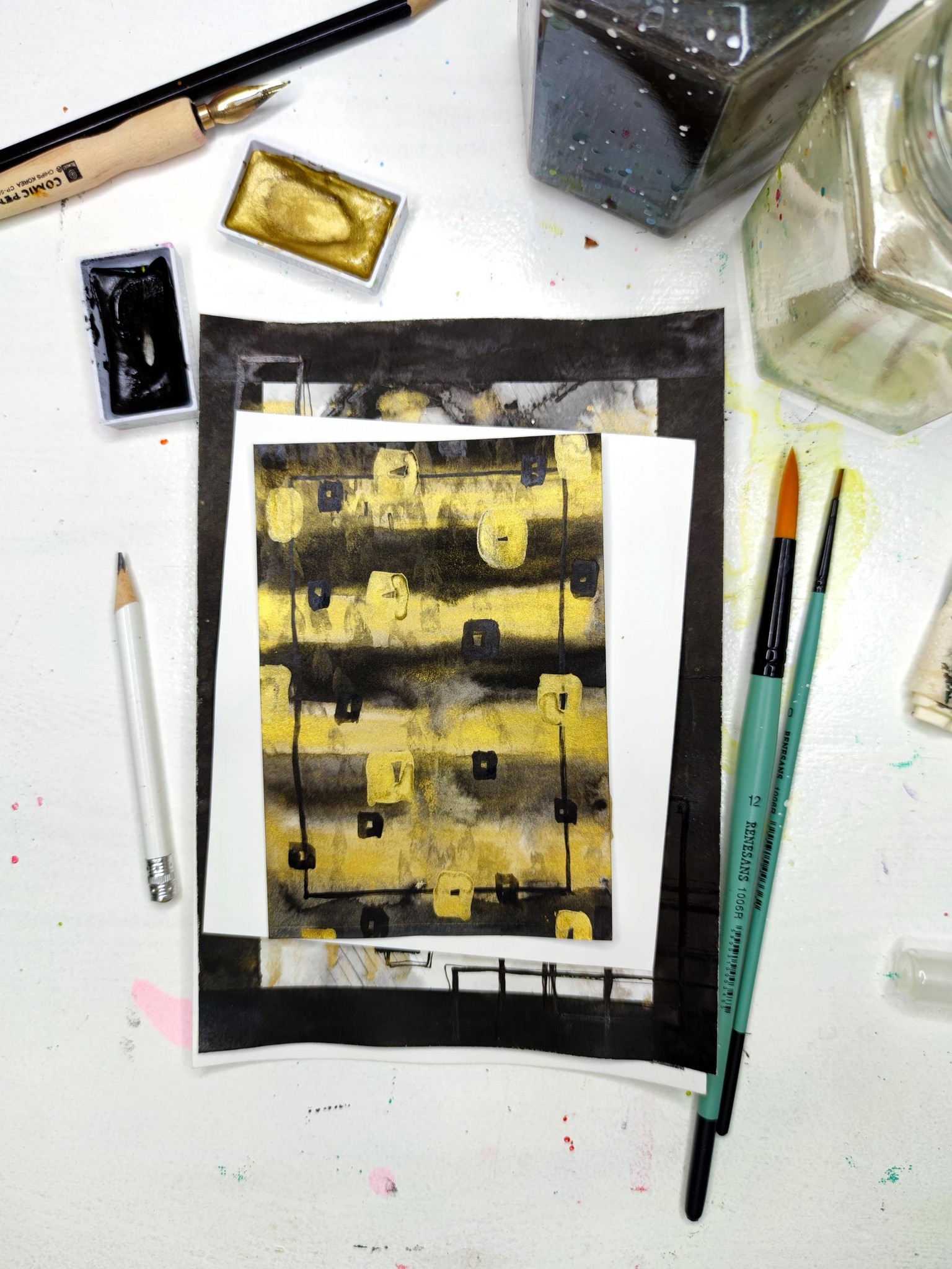 Graphite and Gold - image 6 - student project
