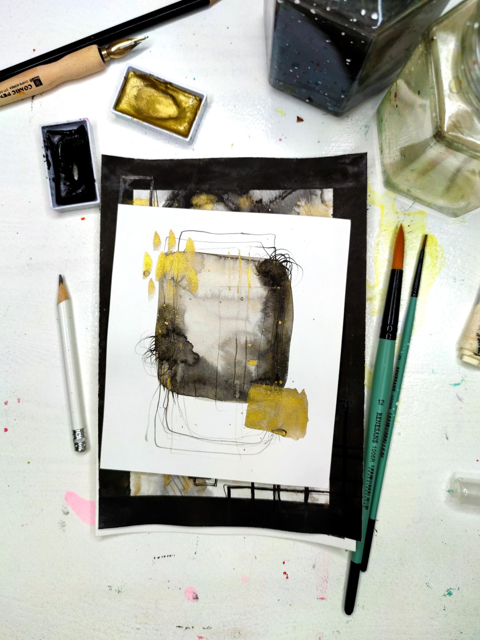 Graphite and Gold - image 7 - student project