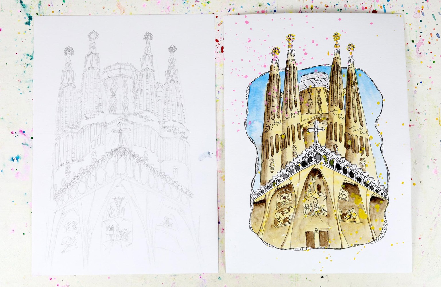 La Sagrada Familia 5 Ways - image 14 - student project