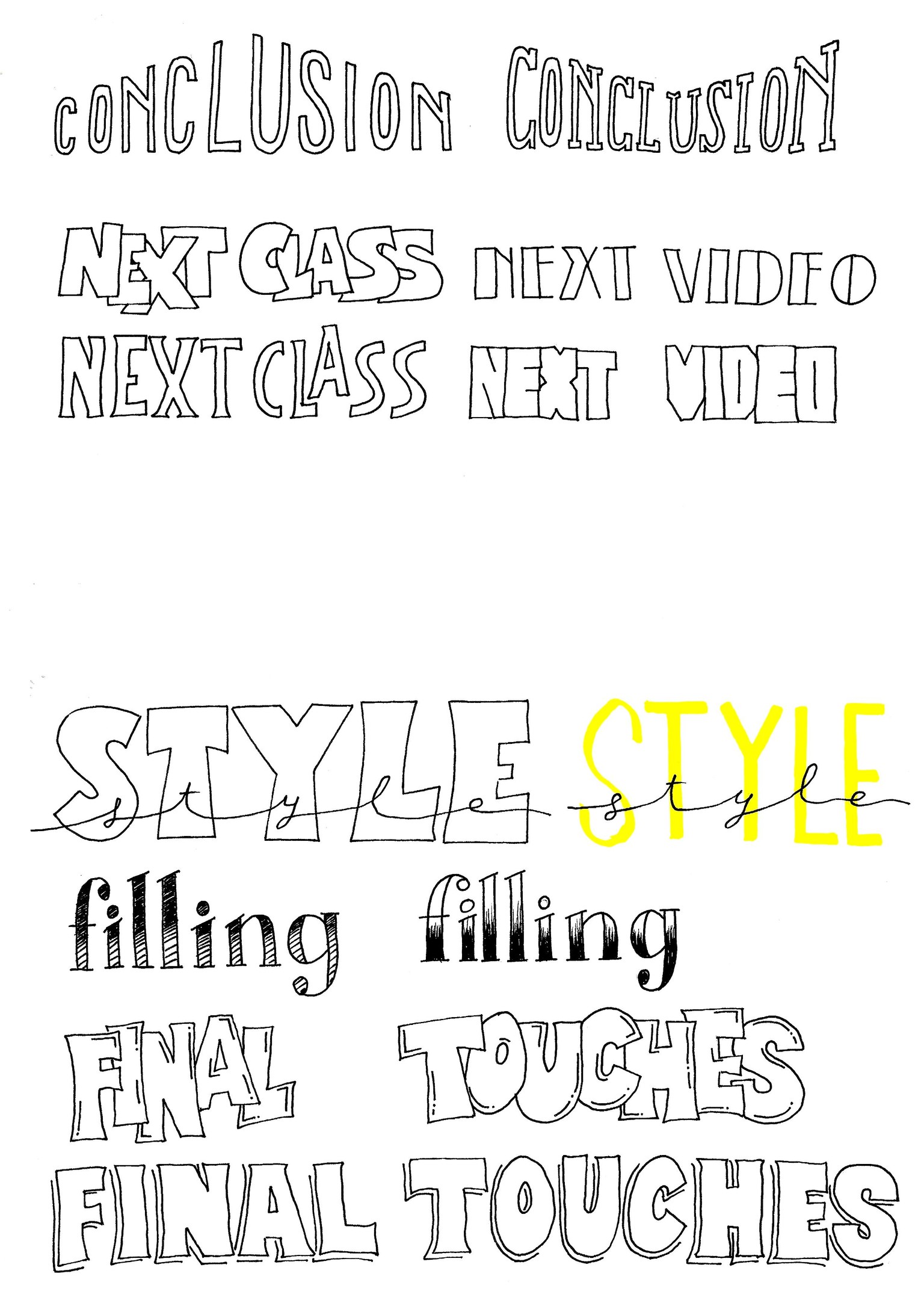 Everyone Can Draw Letters Like Me =) - image 46 - student project