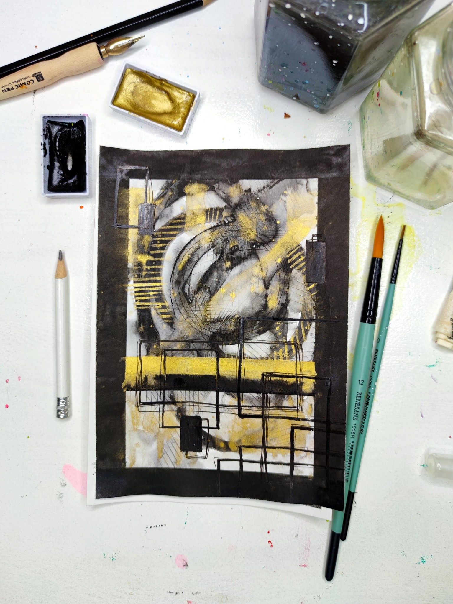 Graphite and Gold - image 8 - student project