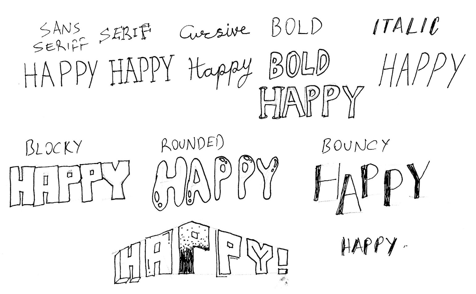 Everyone Can Draw Letters Like Me =) - image 2 - student project