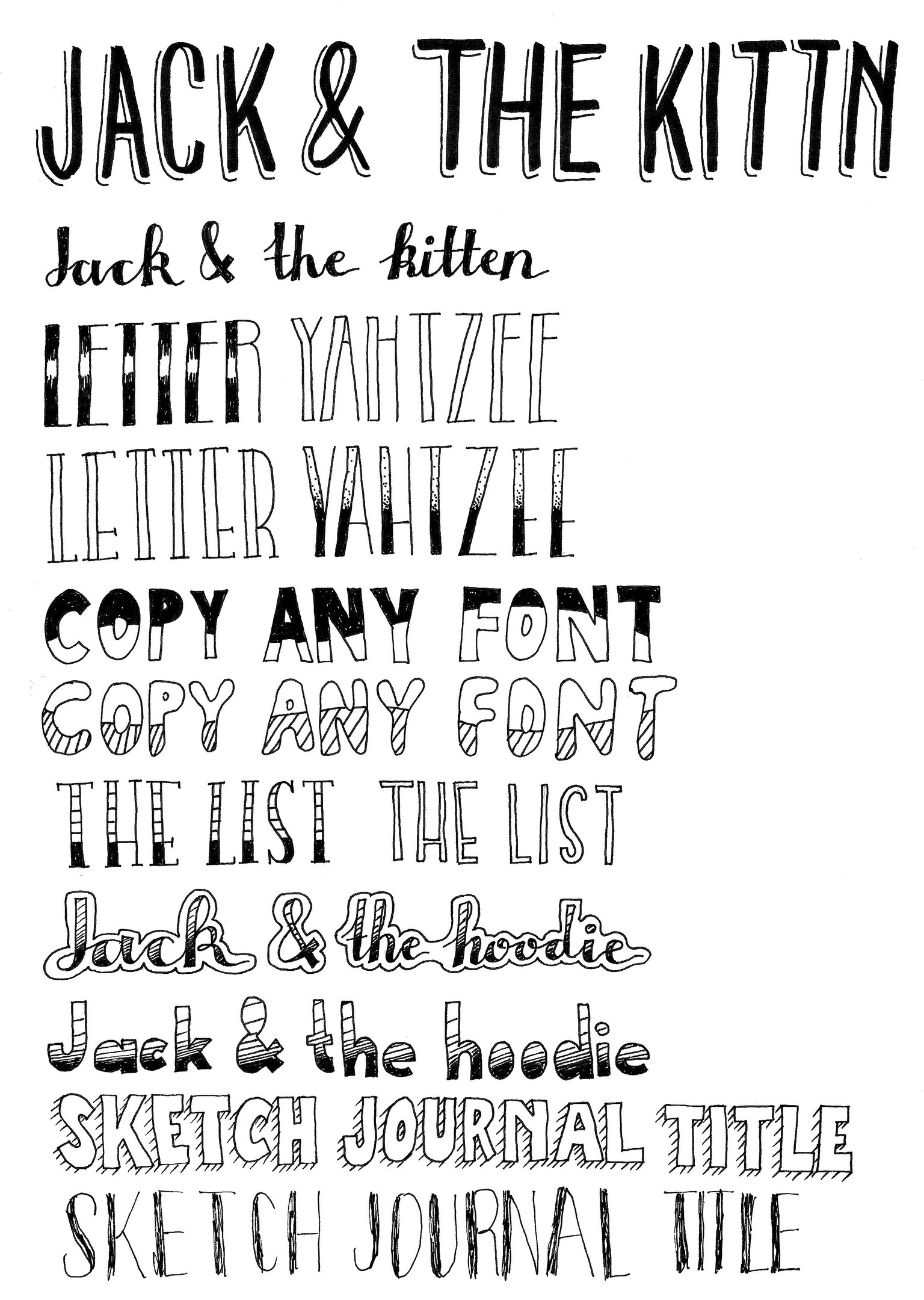 Everyone Can Draw Letters Like Me =) - image 47 - student project