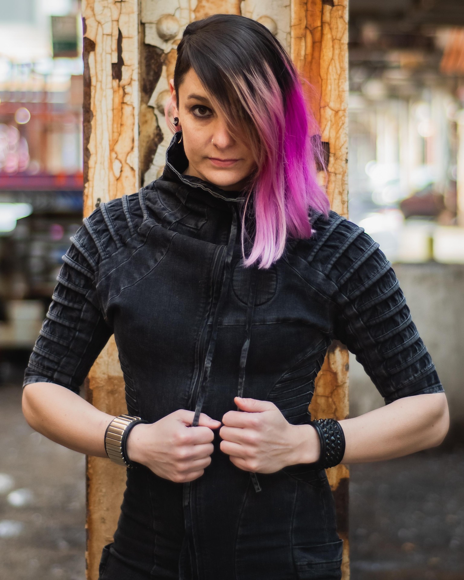 Cyberpunk Fashion Lookbook - image 7 - student project