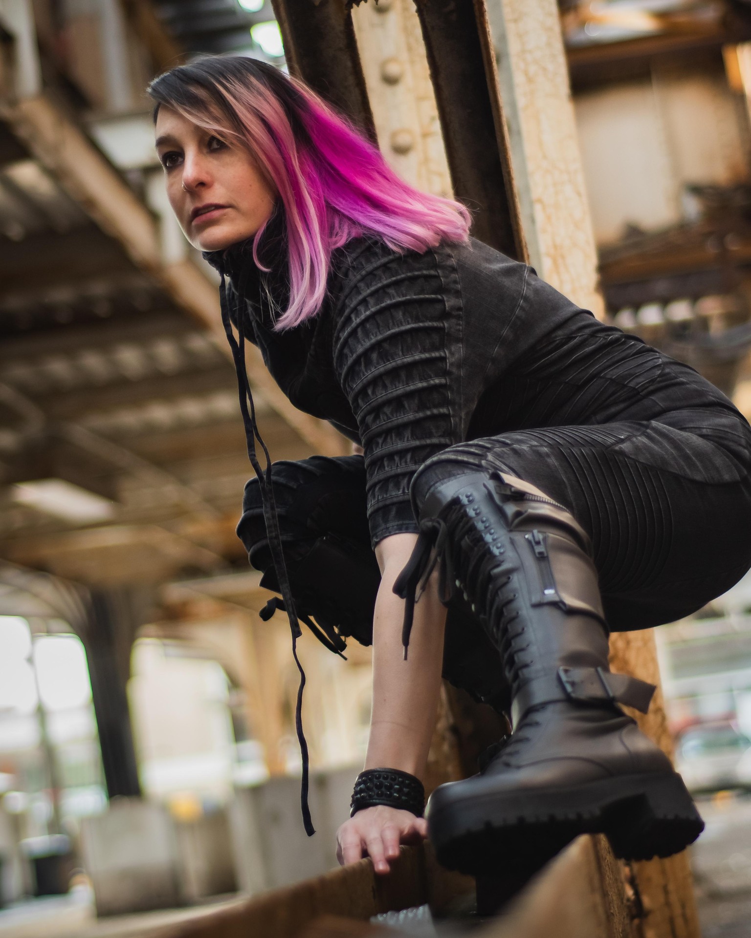 Cyberpunk Fashion Lookbook - image 6 - student project