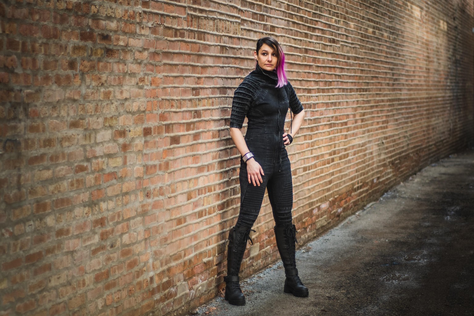 Cyberpunk Fashion Lookbook - image 4 - student project