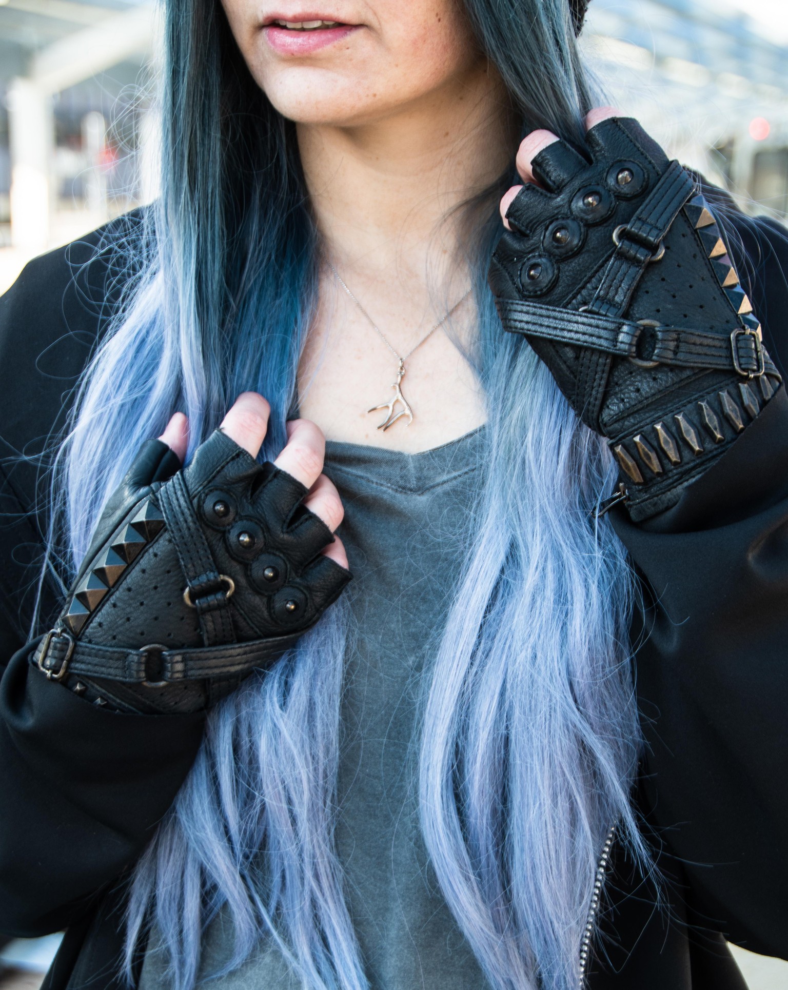 Cyberpunk Fashion Lookbook - image 2 - student project