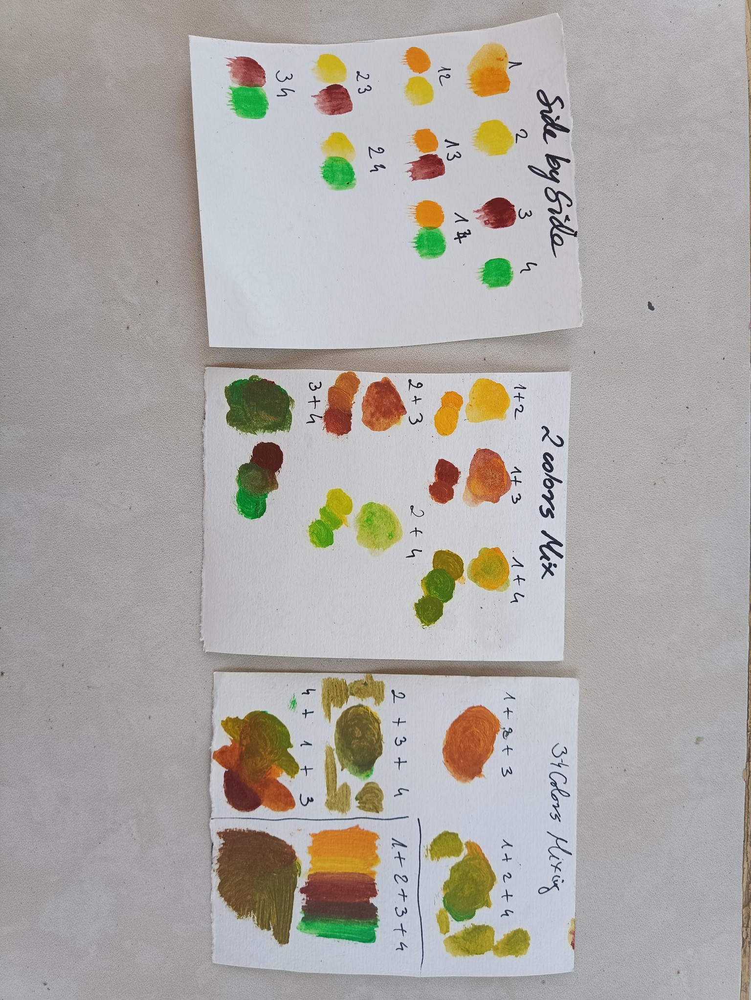 Color mixing, patterns and shapes - image 1 - student project