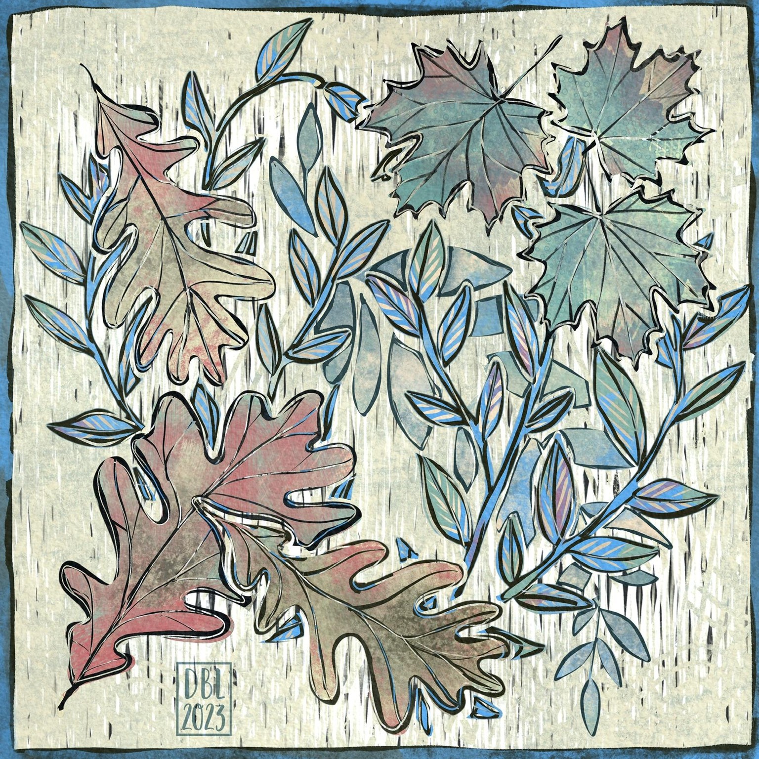 Block Print Coloritree#2 - image 1 - student project