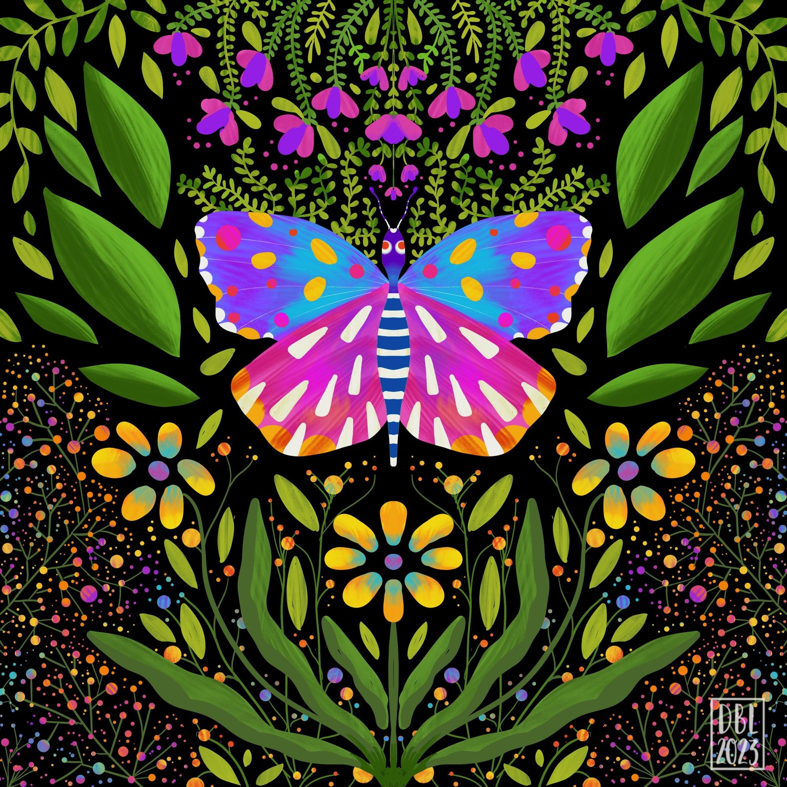 Butterfly in Garden - image 1 - student project