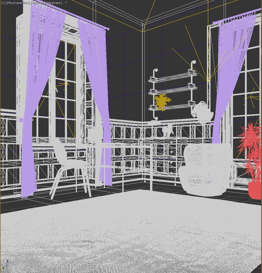Interior Room Render - image 1 - student project