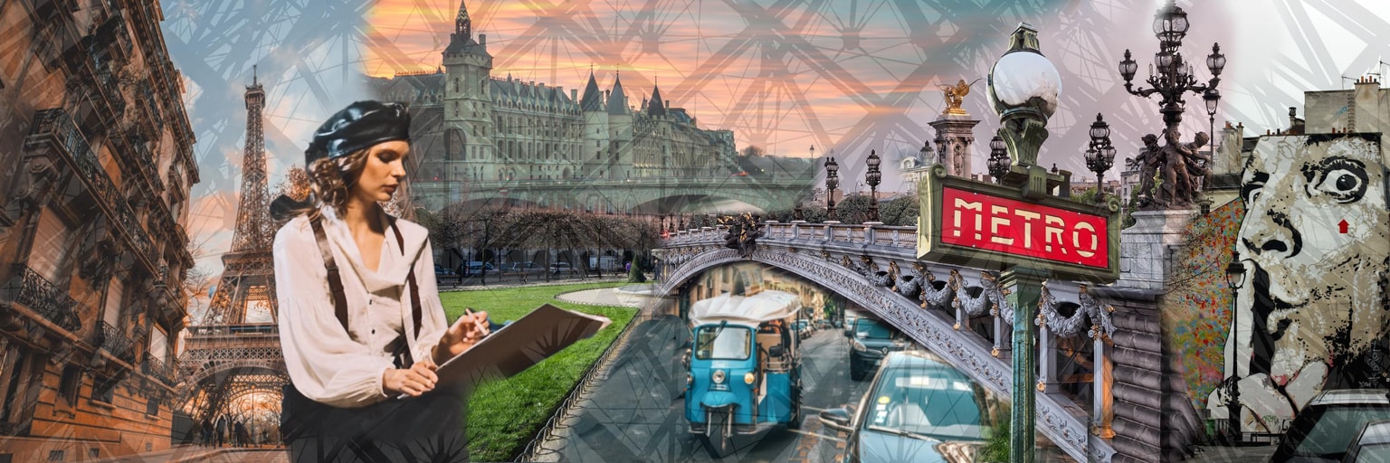 Photo Collage Paris - image 1 - student project