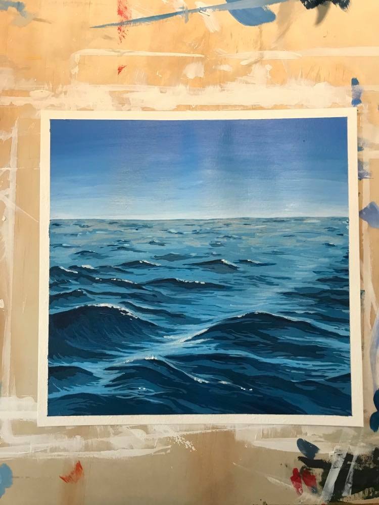 Ocean Painting - image 1 - student project