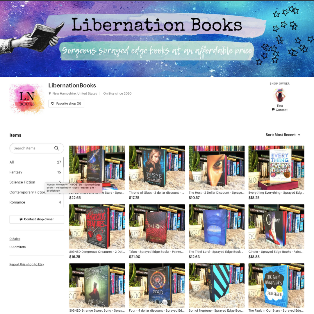 Libernation Books - image 1 - student project