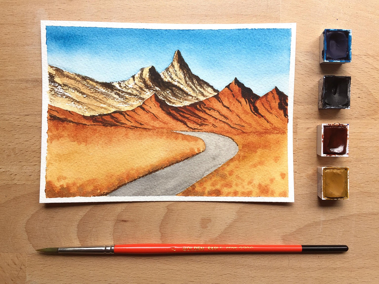 Watercolor Landscapes - image 4 - student project