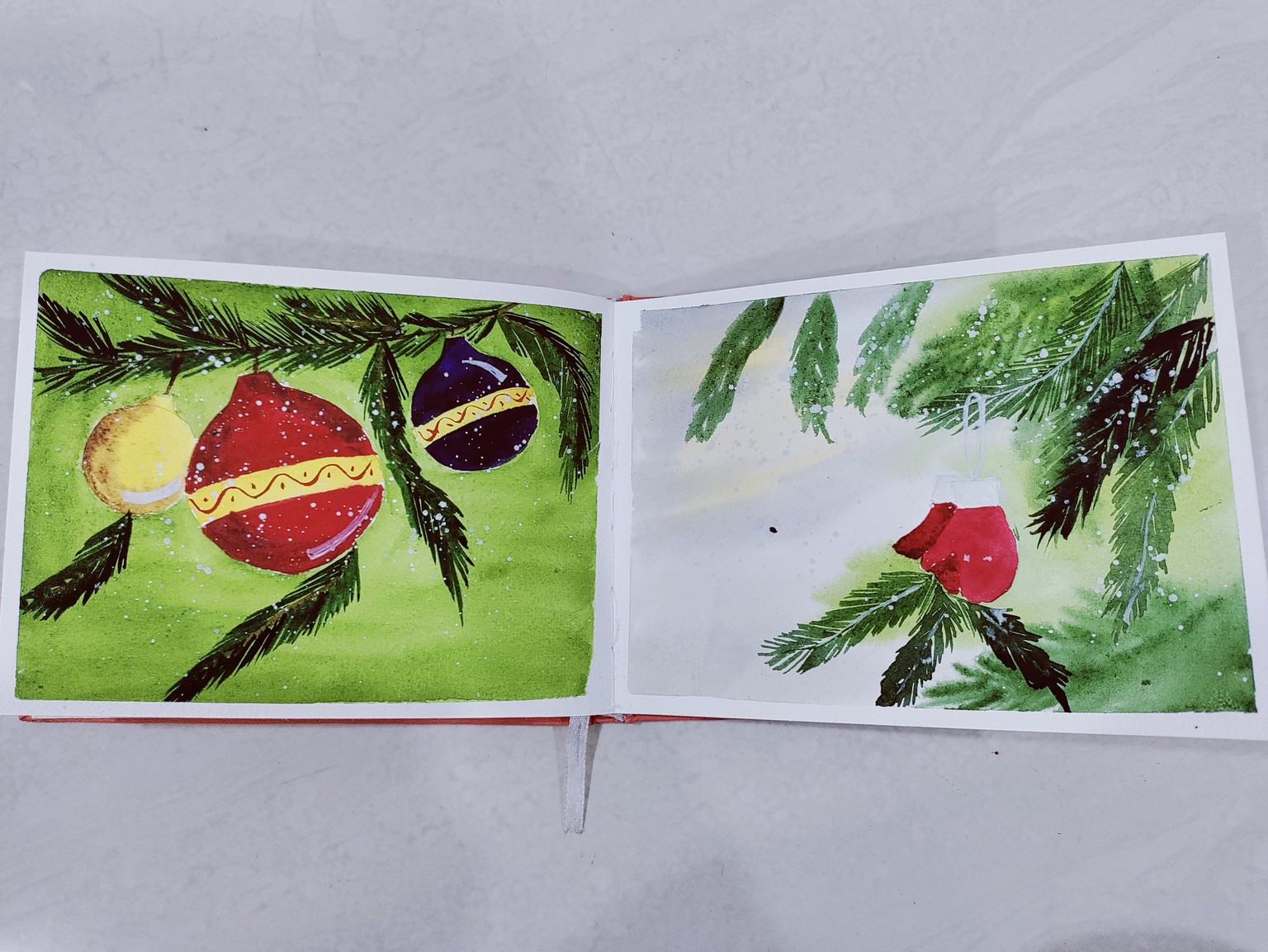 30 days watercolor challenge- winter landscapes and Christmas vibes - image 12 - student project