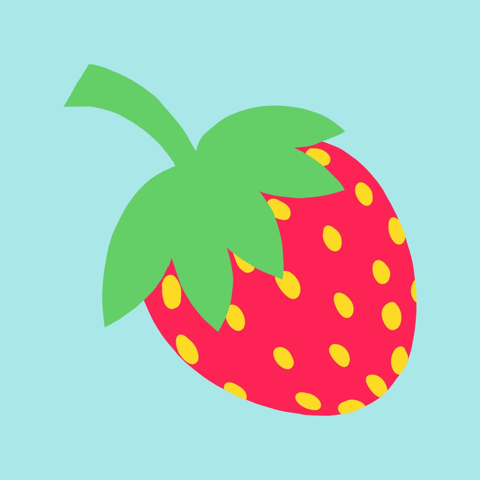 Mein 4 Erdbeeren - image 1 - student project