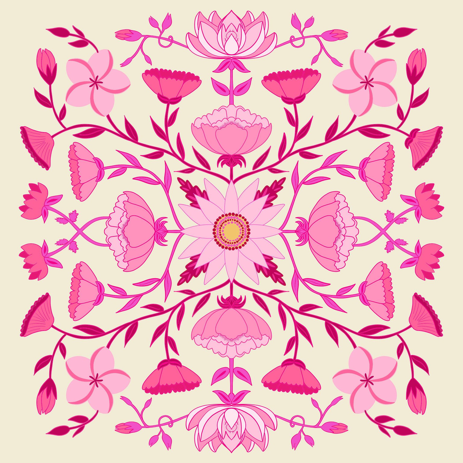 Simetría en Adobe Fresco - image 1 - student project