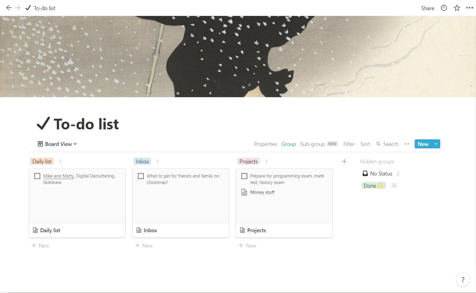 Computer, email, to-do list decluttering - image 6 - student project