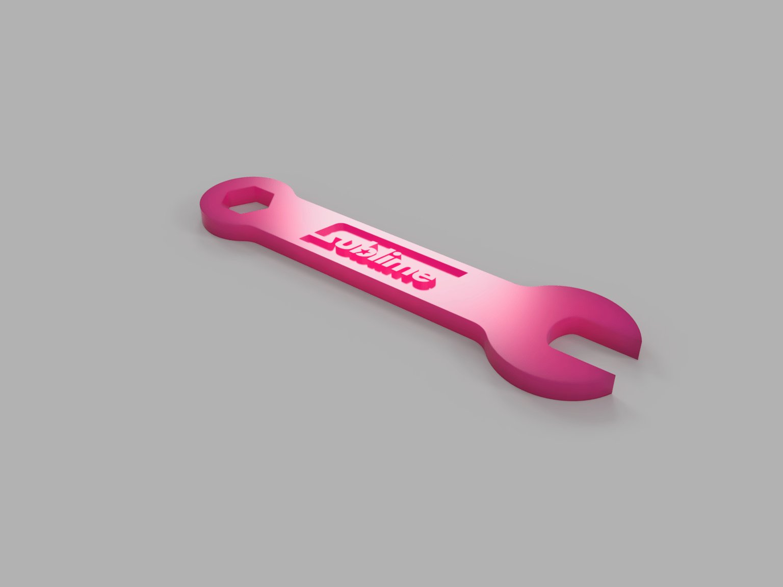 Wrench + logo mark - image 1 - student project