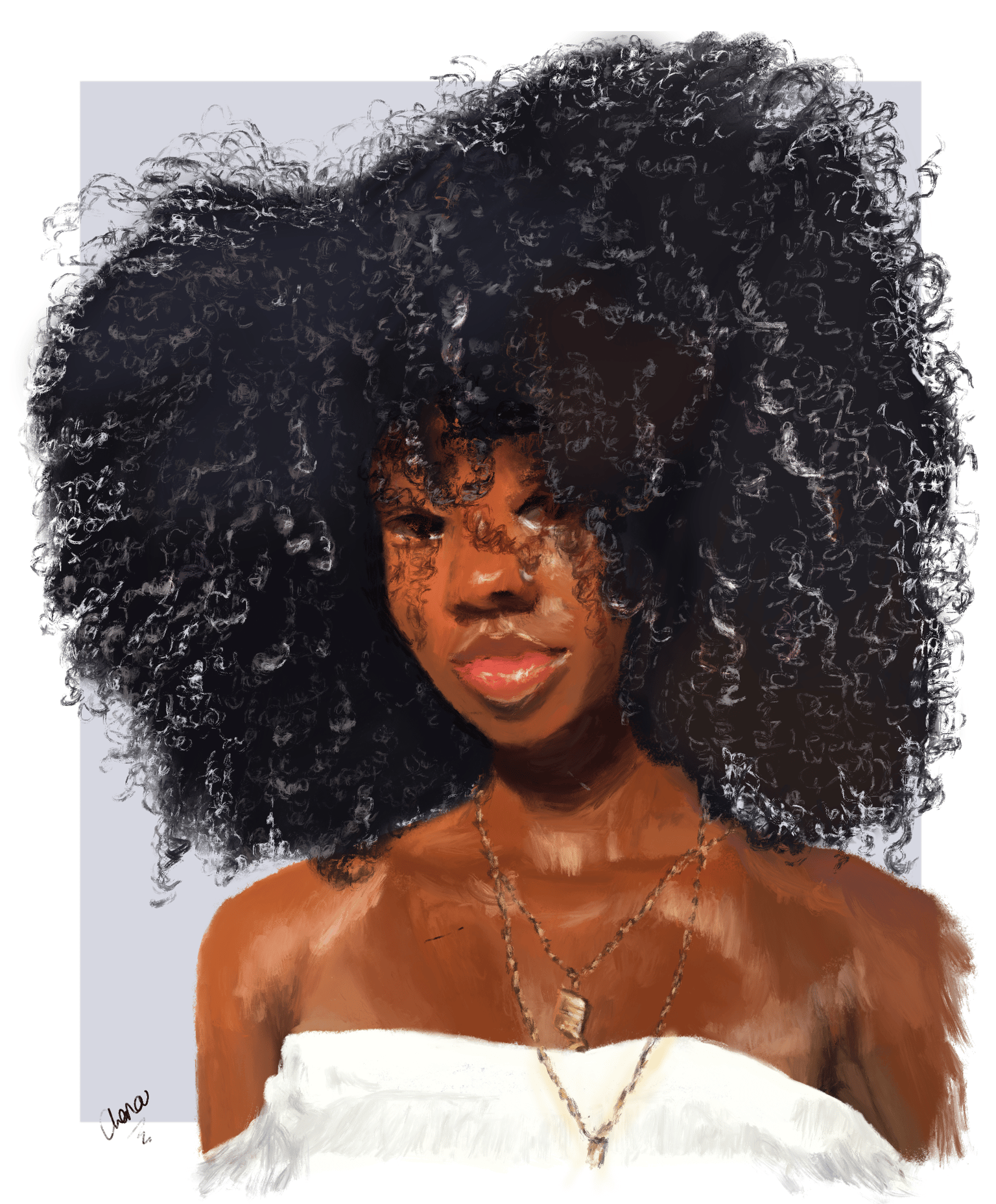 afro in the sun - image 1 - student project