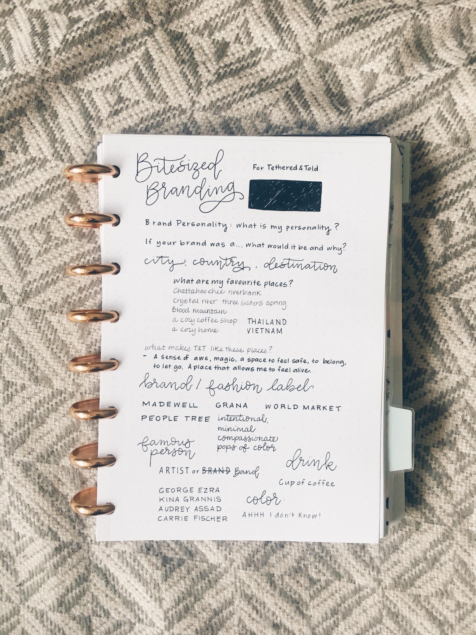 Tethered & Told Brand Personality - image 2 - student project