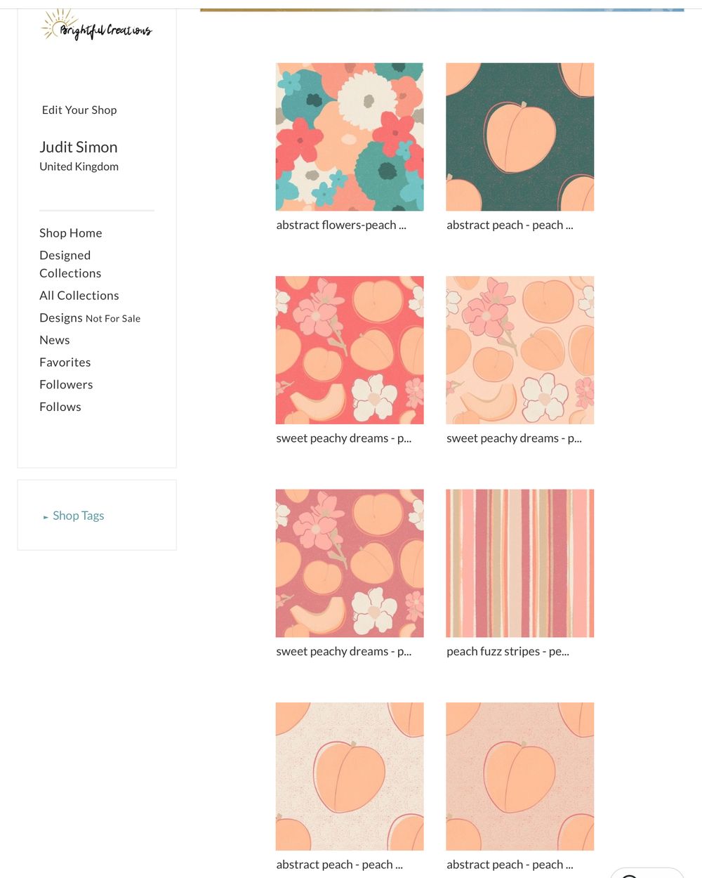 My Spoonflower Shop - image 1 - student project