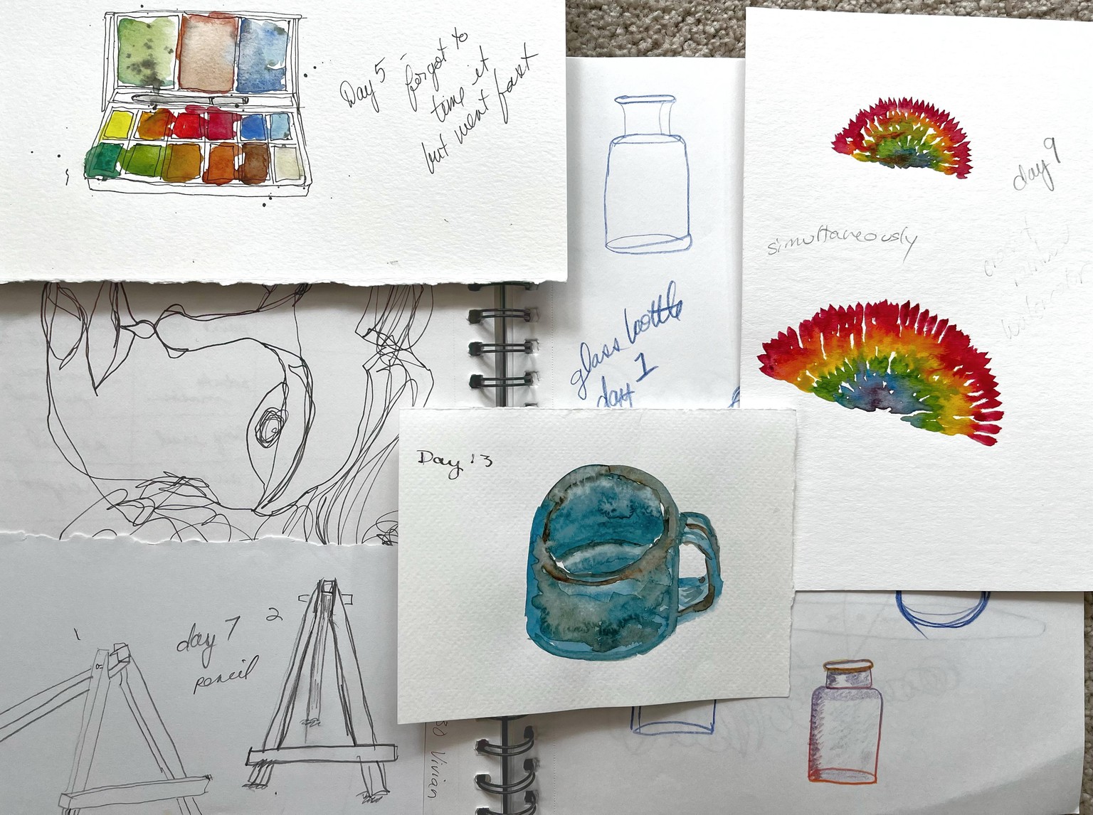14-day sketch - image 1 - student project