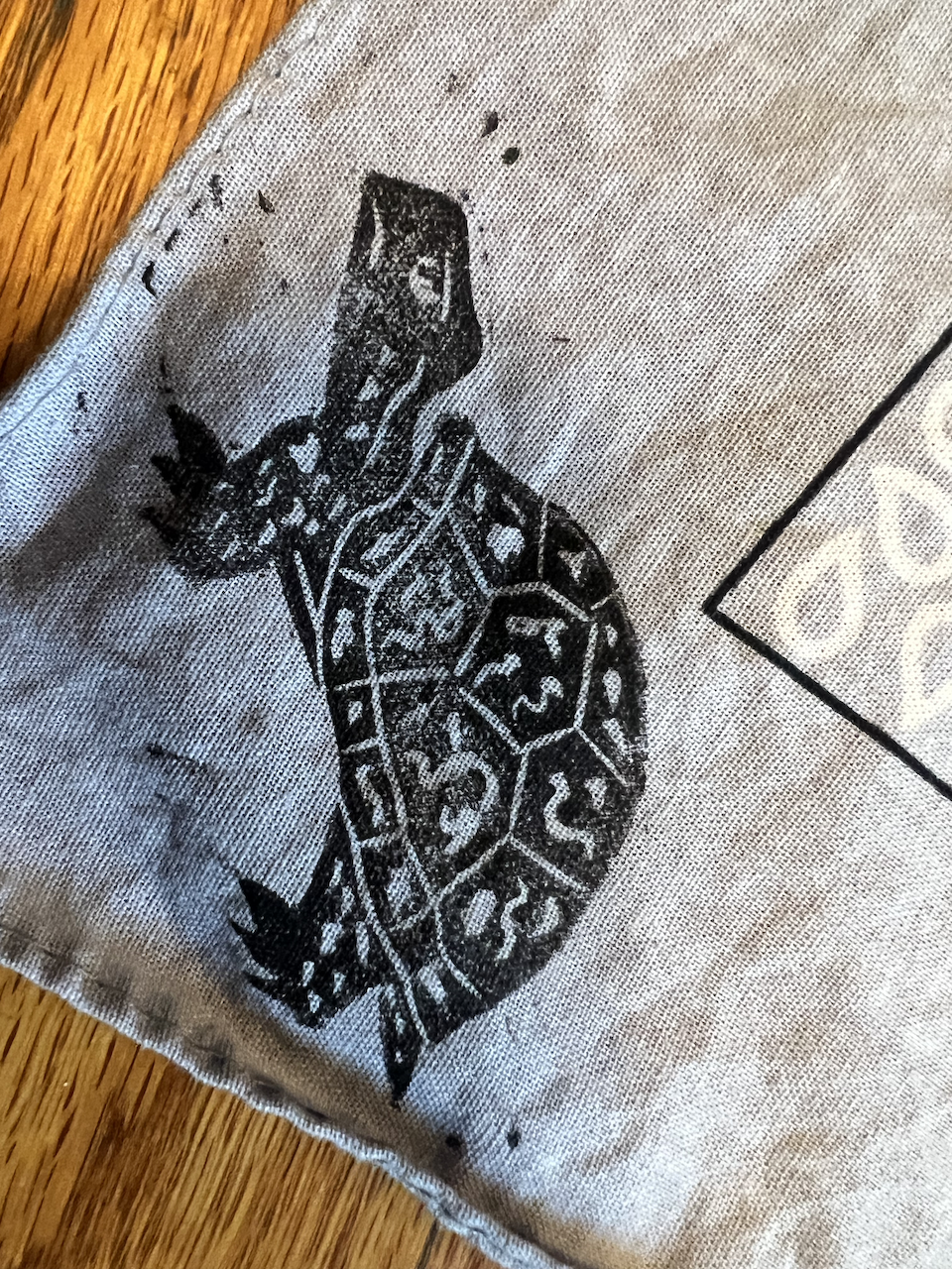 Custom printed bandana as volunteer gift - image 2 - student project