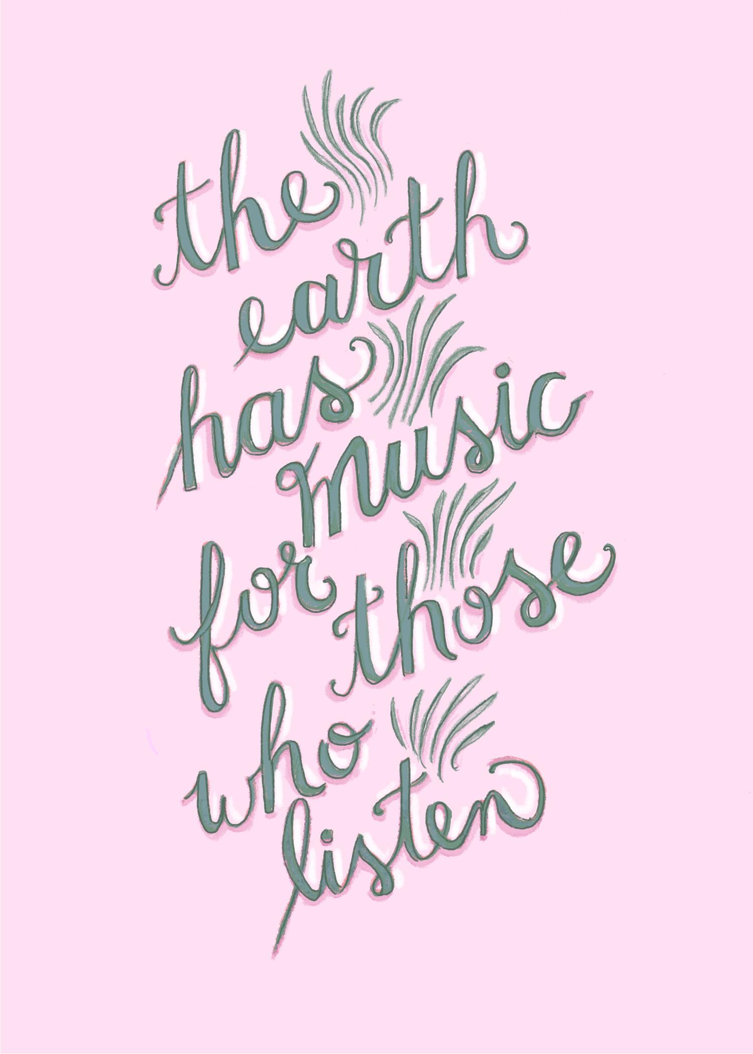 The Earth has Music for Those Who Listen - image 1 - student project