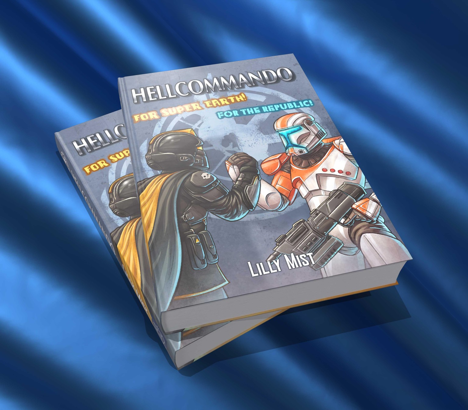 Hellcommando book cover design - image 6 - student project