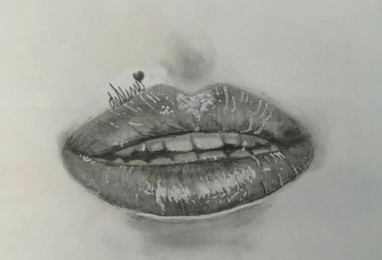 Realistic lips (Glossy and natural) - image 2 - student project