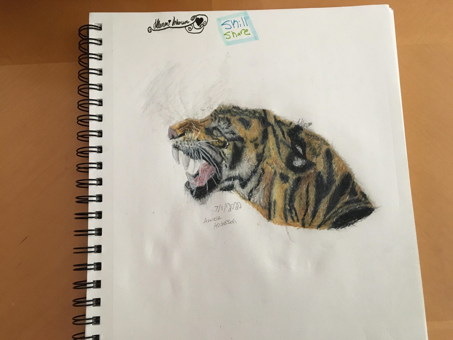 Realistic tiger - image 1 - student project