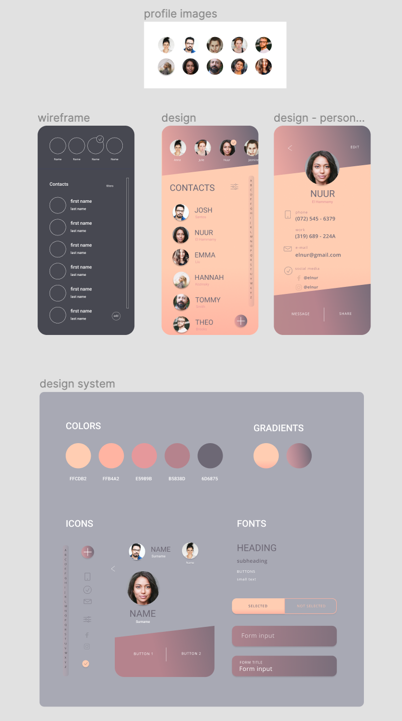 Figma 101 - image 1 - student project