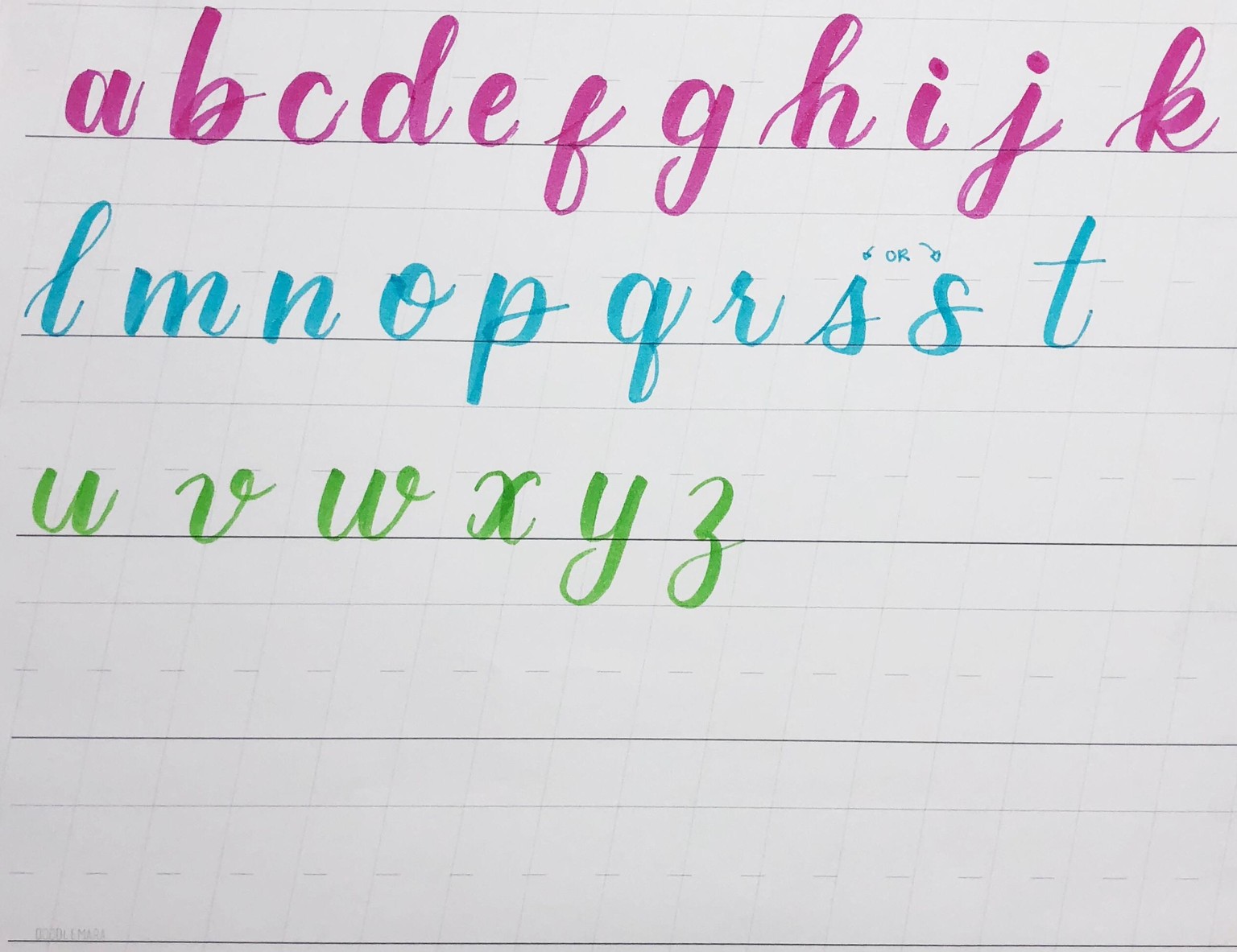 Undercase and UPPERCASE alphabets - image 1 - student project