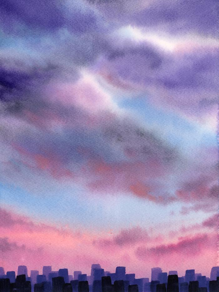 Dreamy Sunsets Class Project - image 1 - student project