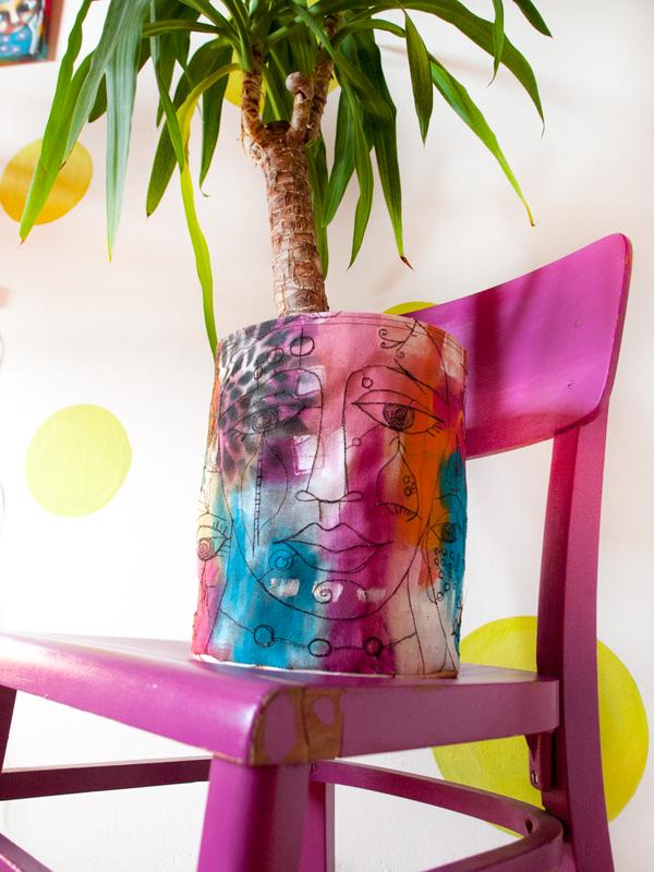 Plant Bucket for my Happy Tree and my Eyes feeling home - image 4 - student project