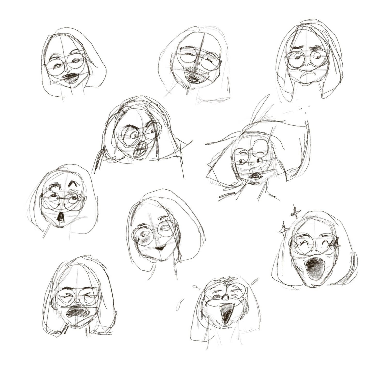 Expression sheet - image 1 - student project