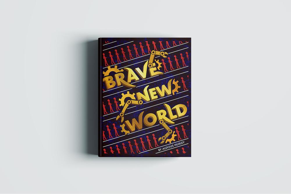 Brave New World Cover - image 5 - student project