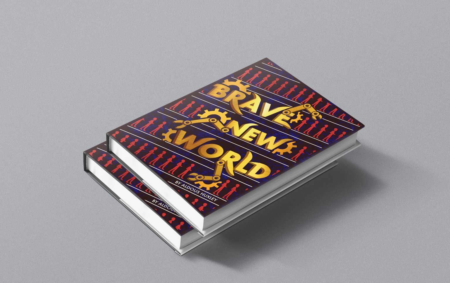 Brave New World Cover - image 6 - student project