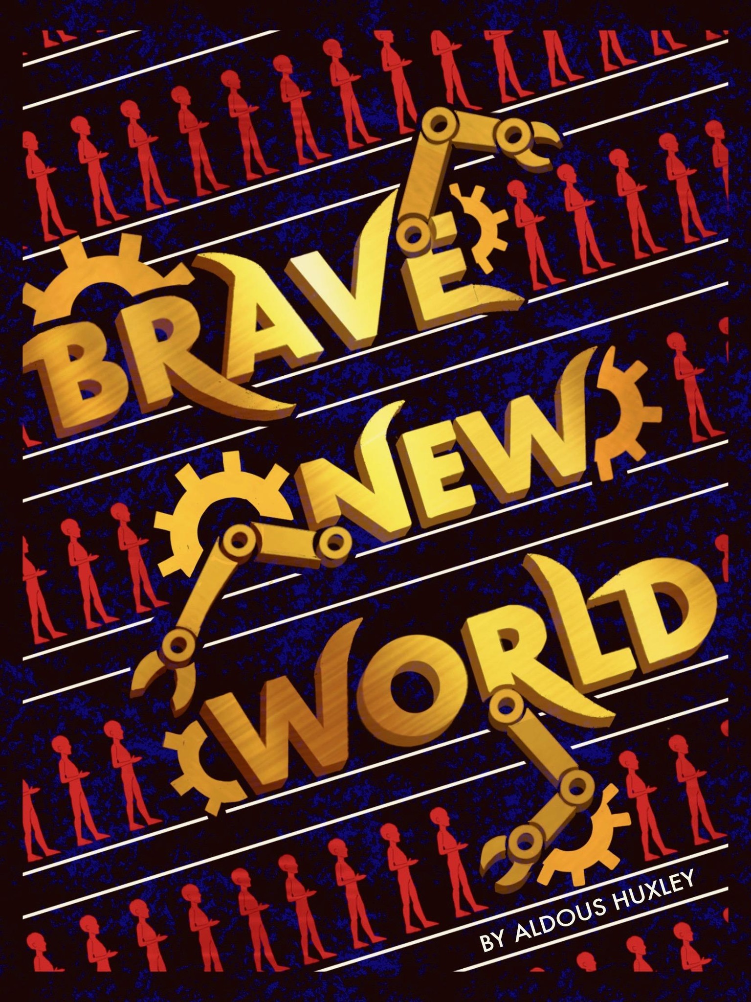 Brave New World Cover - image 4 - student project
