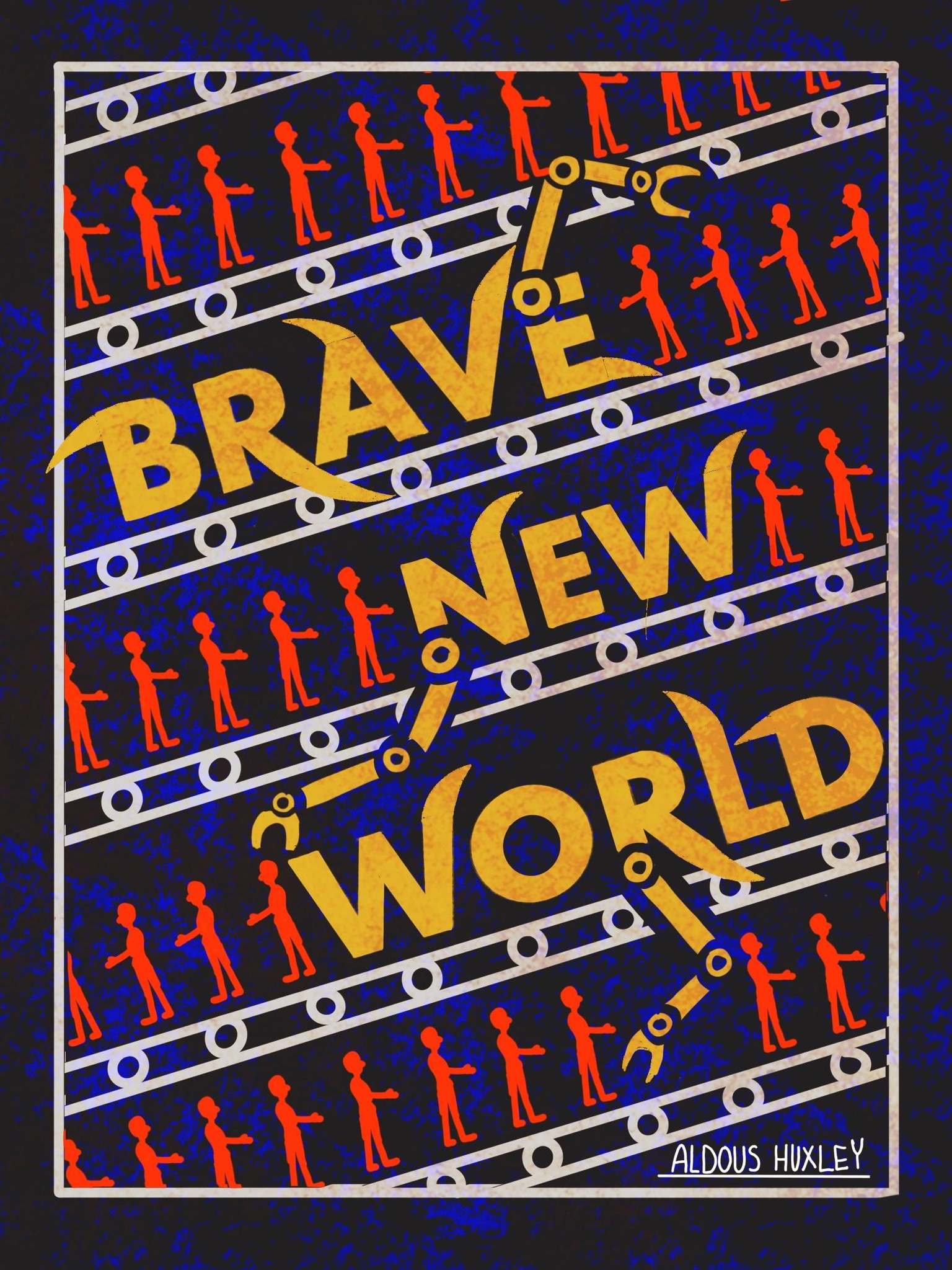 Brave New World Cover - image 3 - student project