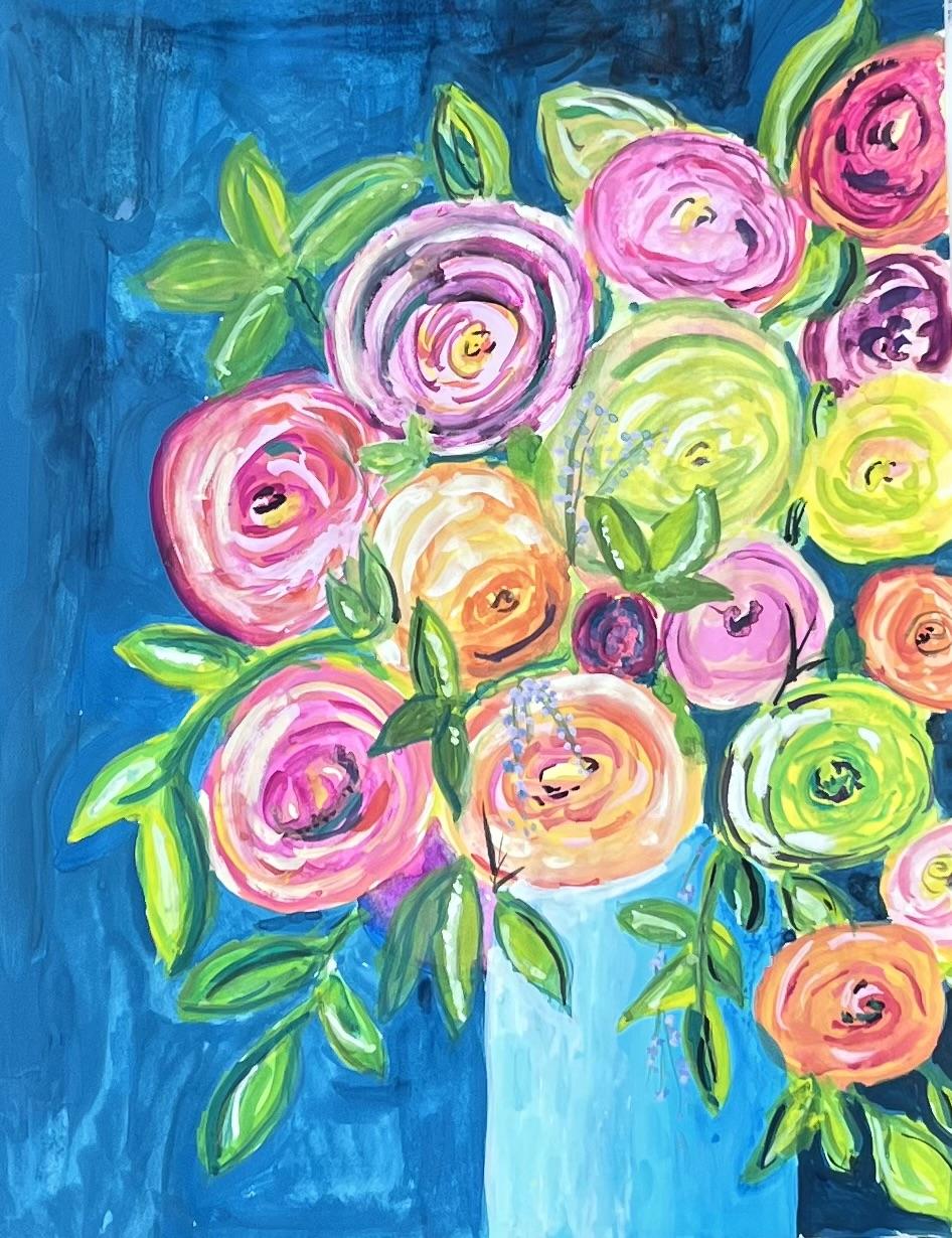 Floral Bouquet attempt 1 and 2 - image 1 - student project