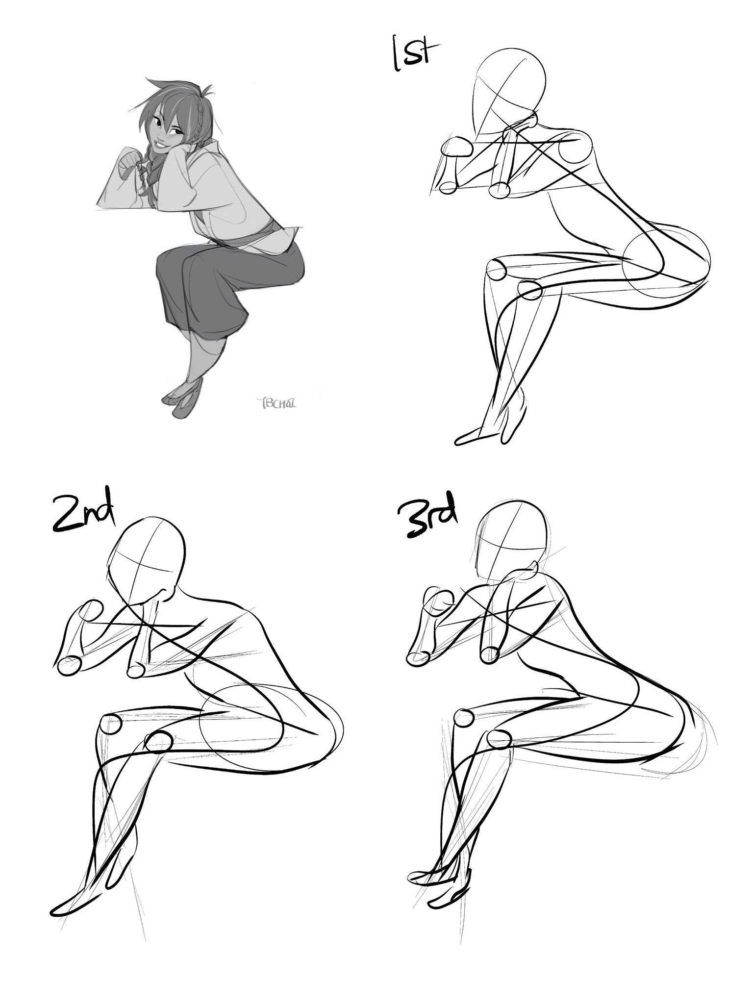 Gesture drawing - image 20 - student project